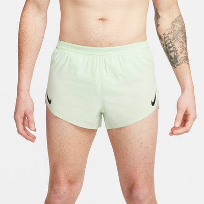 Nike Dri-FIT ADV AeroSwift 2'' Running Racing Herren Shorts FN3349-376 Vapor G...