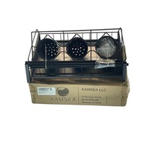 KAMSEA Hair Tool Organizer Wall Mount Holder Bathroom Vanity Styling Station