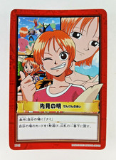 Nami, Foresight - H12 - One Piece Carddass Hyper Battle card 2001 Japan TCG