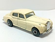 Vintage 1985 Matchbox Rolls Royce Silver Cloud Cream White Diecast Car 1:69
