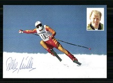 Peter M&uuml;ller Autogrammkarte Original Signiert Ski Alpine + A 255944