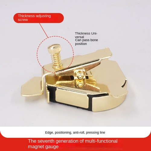 Anti-pressure Line Magnet Fixed Gauge Retaining Edge Sewing Machine