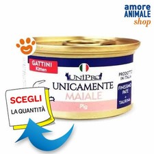 Unipro Cat Kitten Nassfutter Mit Schwein Für Katzen Dose 85 Gr