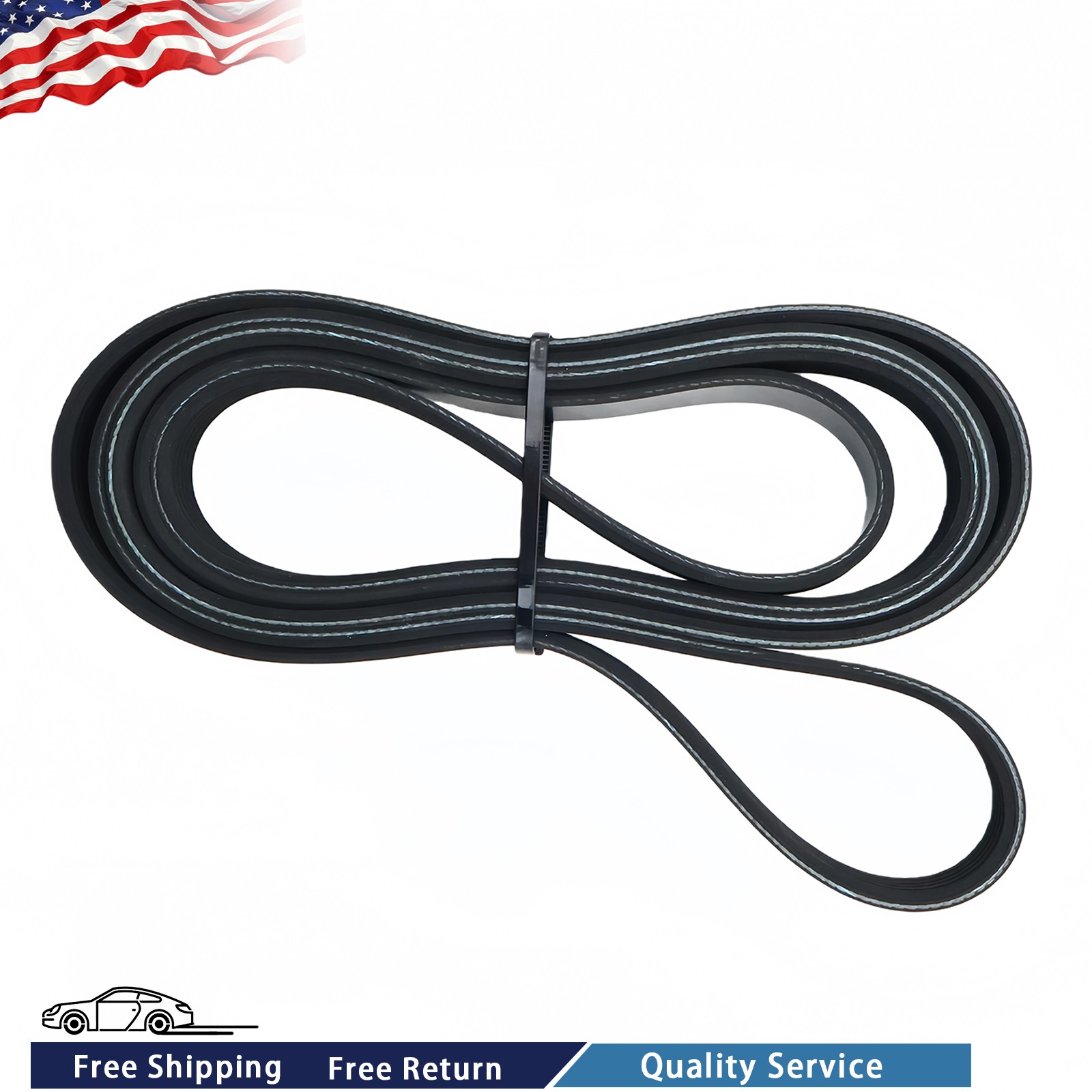 38001 For Chevy CMC C1500 2500 Serpentine Belt Tensioner Idler Pulley Kit NEW thumbnail 8