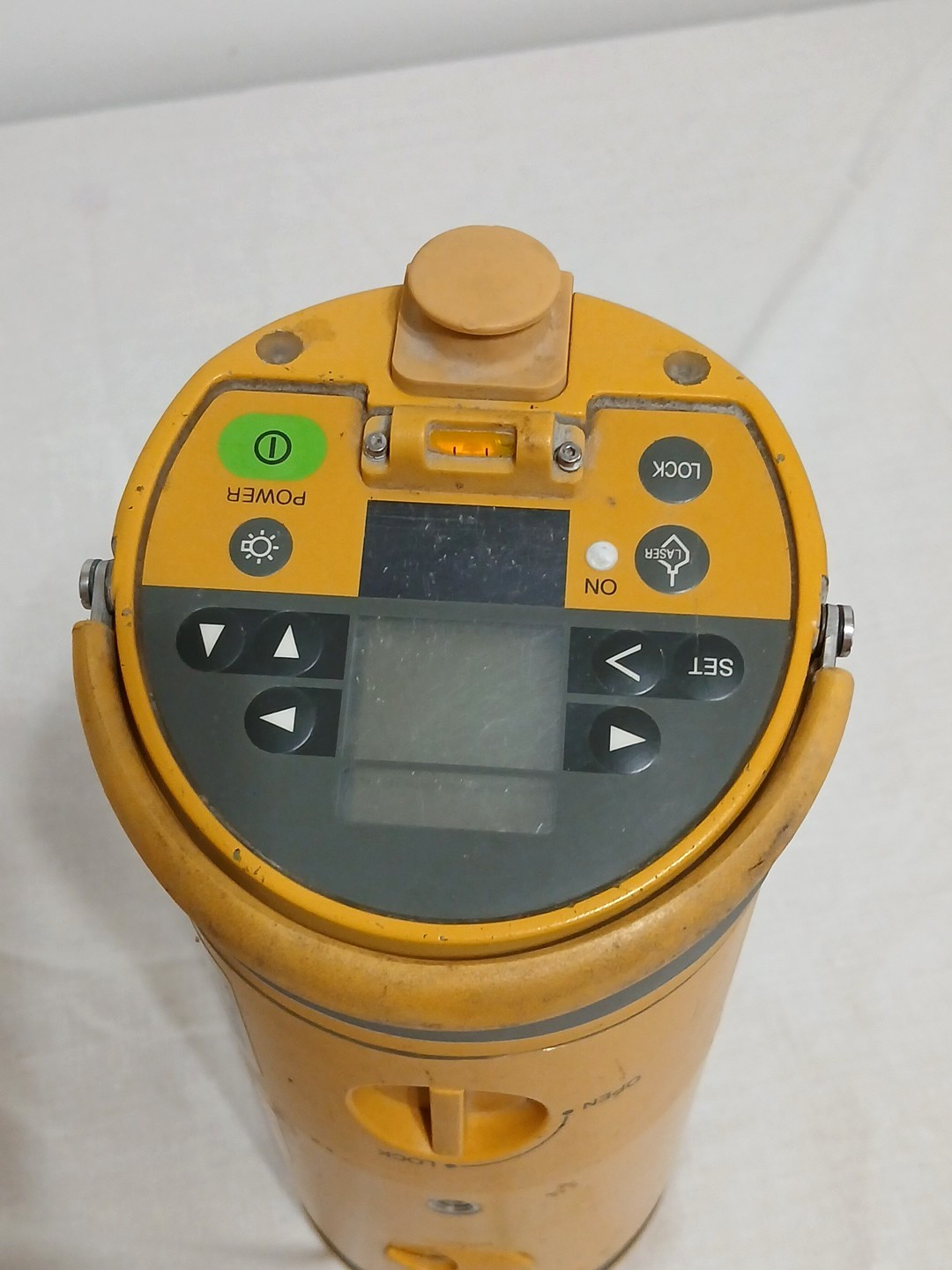 Topcon TP-L2 RED Pipe Sewer Laser W/RC-100 Remote & Case Red Beam TESTED WORKS!