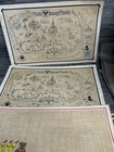 Vintage 80s Walt Disney World Placemats with Park Map Laminated Set of 3 Vibrant — photo 4