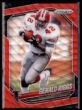 2025 PANINI PRIZM Red Wave GERALD RIGGS ATLANTA FALCONS #117