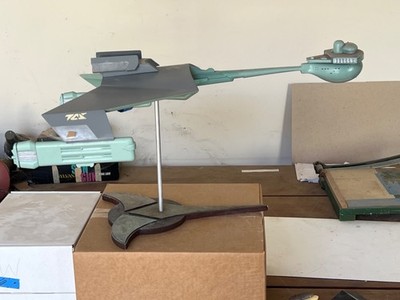 Star Trek Klingon D7 molded from ORIGINAL filming model! ( 28 inches long)