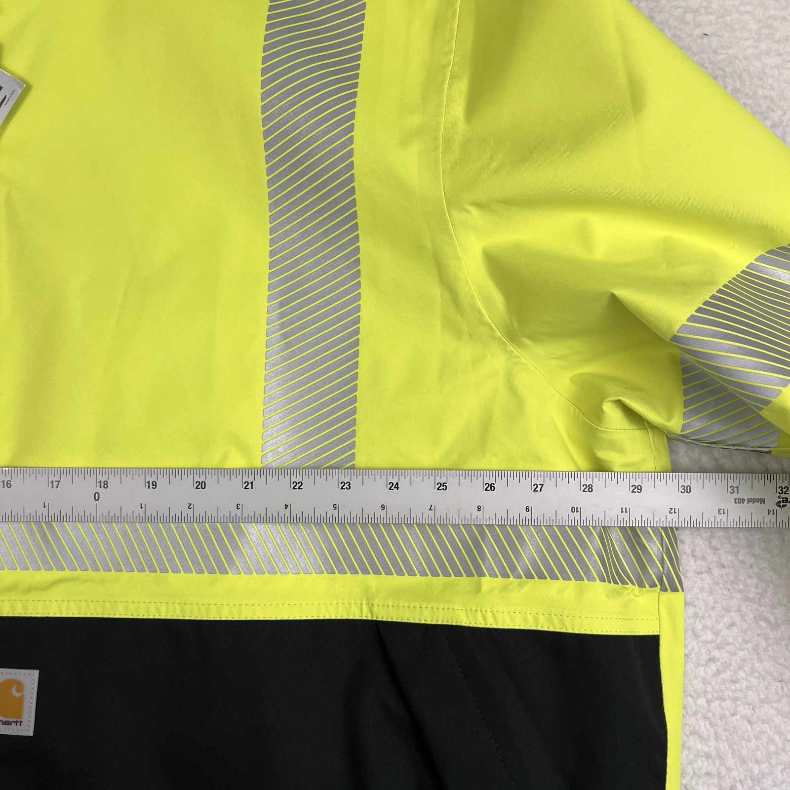 Carhartt 106693 High Visibility Storm Defender Loose Fit Class 3 Jacket Size 2XL image 4