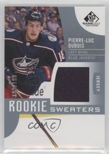 2017-18 SP Game Used Rookie Sweaters 180/199 Pierre-Luc Dubois #RS-PD 4p5