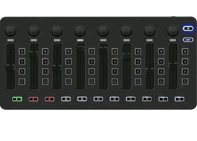 M-VAVE Wireless Midi Controller Mixer, Bluetooth Semi Weighted Professional dyna