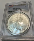2006 SILVER EAGLE PCGS MS69 First Strike Label ((( Toning Spots)))