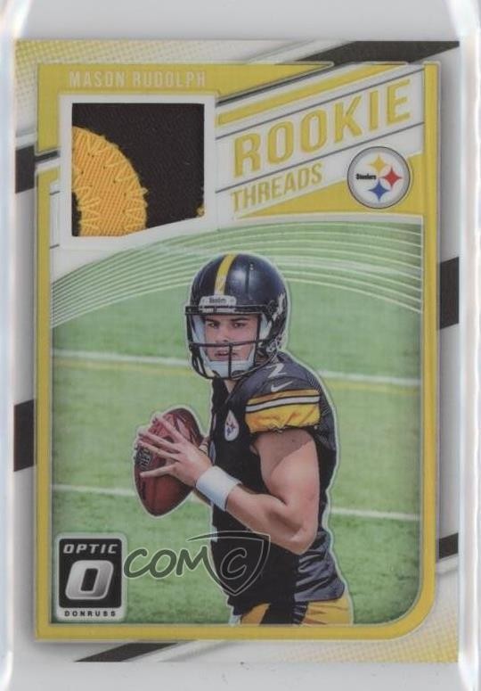 2018 Donruss Optic Rookie Threads Prime 6/50 Mason Rudolph #RT-MR RC 04qn