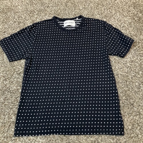 ourlegacy 滅茶苦茶 22ss】ELDER SHIRT ネイビー 46