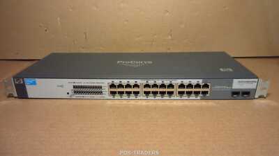 HP J9078A Fanless ProCurve 1400-24G Gigabit Switch 24-Port + 2x SFP + RACK MOUNT