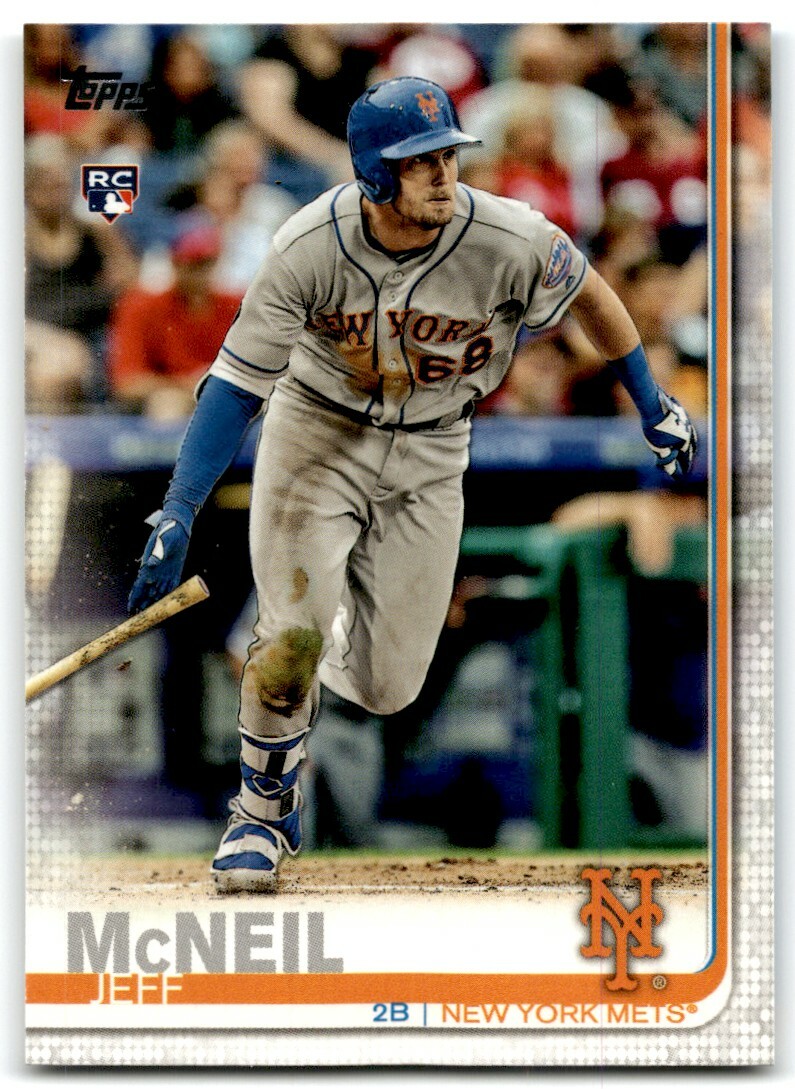 2019 TOPPS JEFF MCNEIL RC NEW YORK METS #281