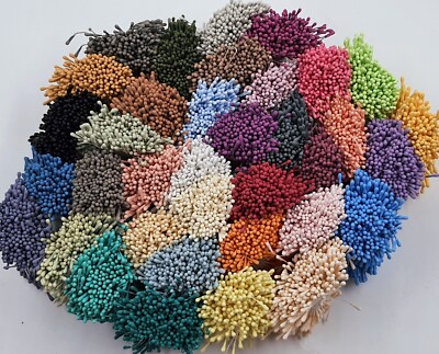 420 matte Doppelköpfe Kunstblumen Staubblätter 2 mm Hochzeitstorte Kartenherstellung