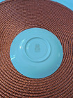 Vintage Lenox Bellevue Sea Green Pattern Flat Cup with Handle & Saucer Set — photo 5