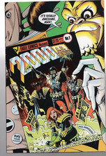2000 AD Monthly 1 Judge Dredd Anderson PSI Division Wagner Alan Moore Alan Davis