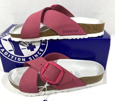 Birkenstock Siena Big Buckle Women's Sz 7(EU38)N Fit Pink