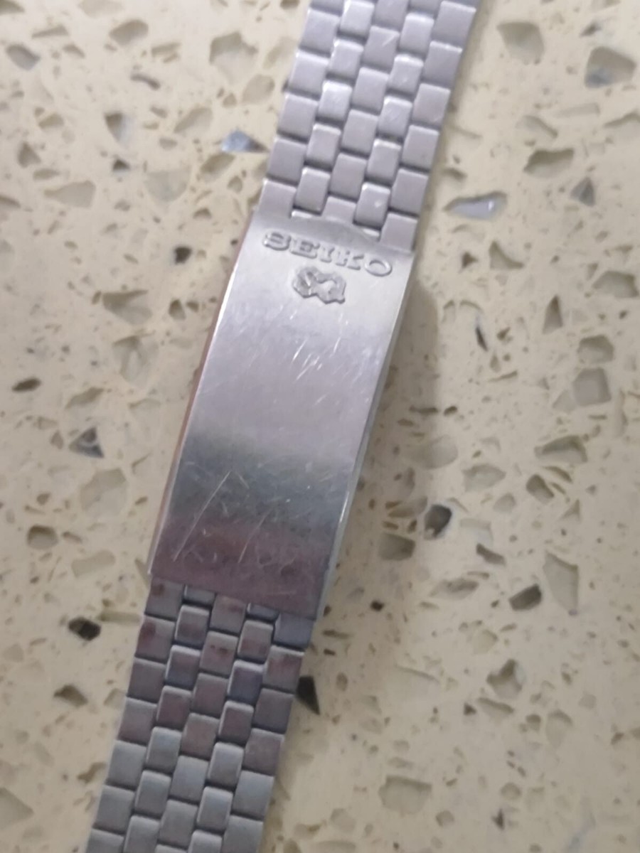 Original SEIKO A159-5009 Bracelet Ref Z168 20MM Used | eBay