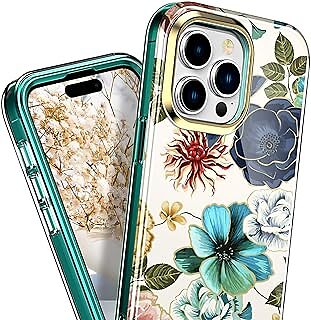 Hocase for iPhone 15 Pro Max Case| (with Screen Protector) Shockproof Slim Soft