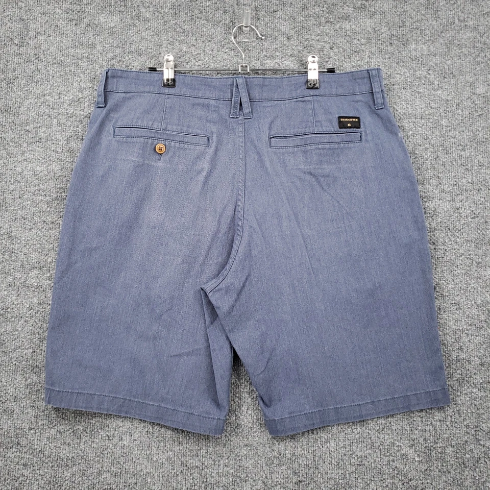 Pantalones Cortos Quiksilver Para Hombre 34 Azul Everyday Union Elastizados Caminar Calce Regular Elastizados Foto 2 de 4