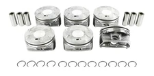 Moresa .020" Pistons Set 6 for 2011-2018 Jeep Chrysler 3.6L V6 DOHC Pentastar