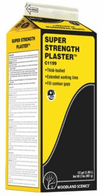 Woodland Scenics #C1199 Sub Terrain Super Strength Plaster 4 lbs Carton~NEW