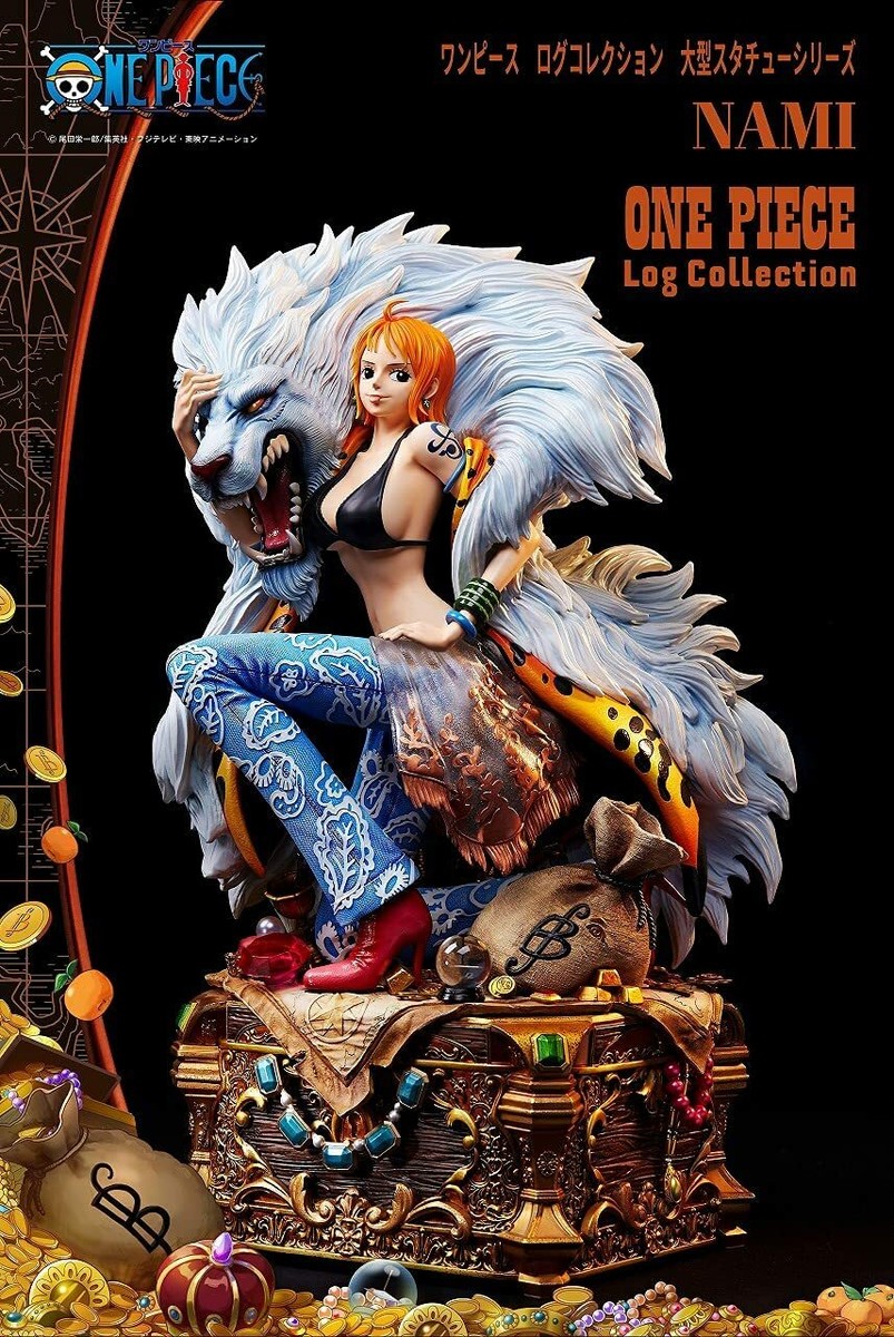 NEW One Piece Log Collection Large Statue Series Nami Unique