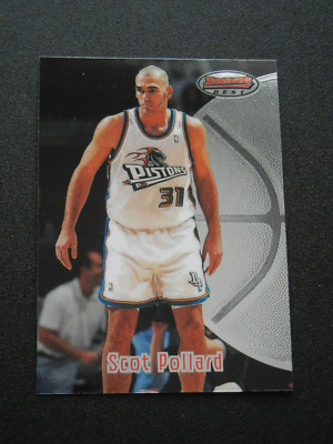 1997-98 Bowman's Best #107 Scot Pollard - ROOKIE - Detroit Pistons