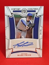 2023 Panini National Treasures Mark Prior Century Signatures Auto Cubs **34/35**