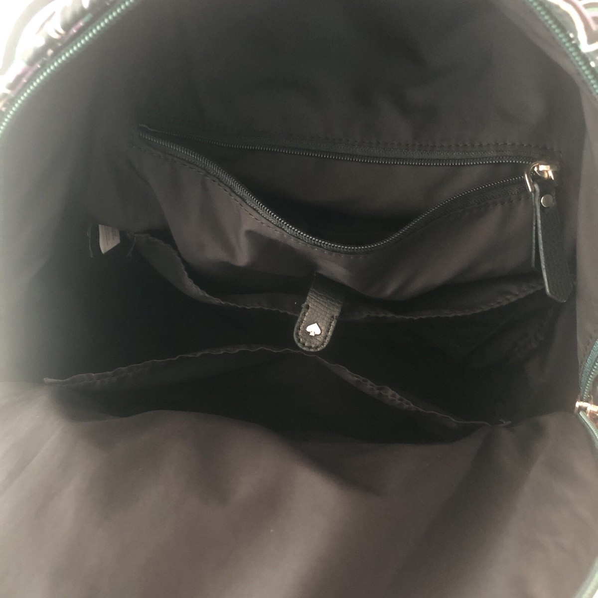 kate spade| Taylor| Party Bubbles Large Backpack| Pine 