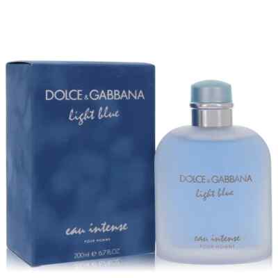Dolce & Gabbana Light Blue Eau Intense Cologne De Parfum Spray 6.7 oz - 200 ml
