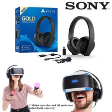 Sony PlayStation Gold Wireless Stereo 