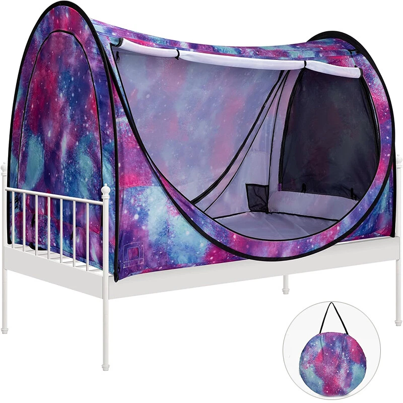 Mesh bed clearance tent