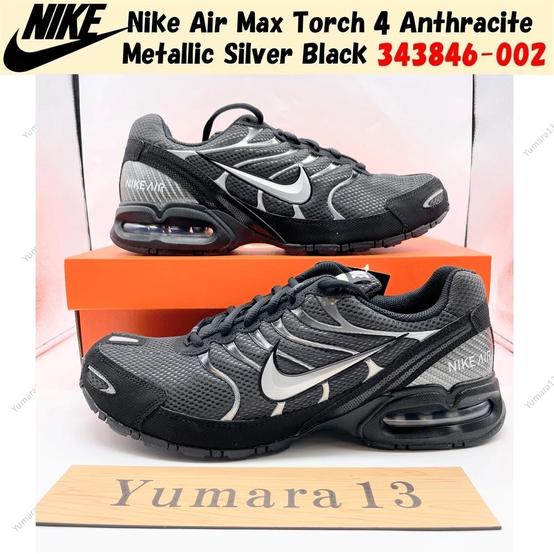 Preços baixos em Nike Air Max Torch 4 Anthracite | eBay