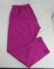 Women's Fuchsia Scrub Star Medical Scrub Pants, 2XLrg. WM22P261E