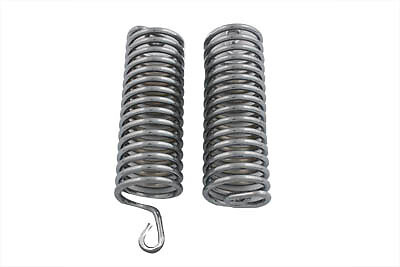 Chrome 7  Seat Spring Set for Harley Davidson by V-Twin