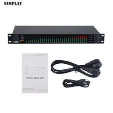 EQ-777S 31 Band Equalizer Professional Audio Equalizer Graphic for Home KTV