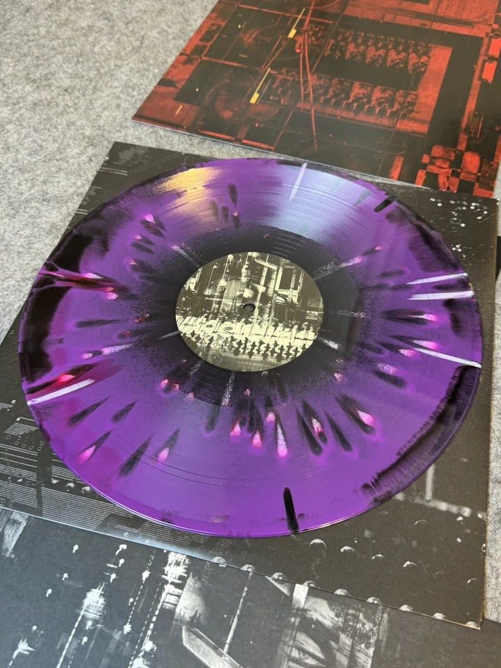 Between the Buried and Me - Automata LE Red Purple Black W/ Black White Splatter - Image 4 of 4