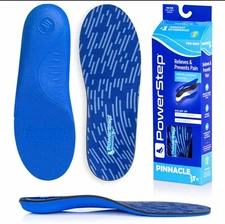PowerStep Kid's Insoles Pinnacle Junior Pain Relief Youth 5 5041-015 Replacement