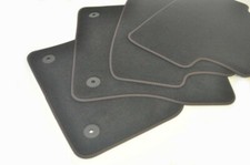 NEU Original VW GOLF VII Textil Fußmatten SCHWARZ/ROT 4er Set 5G1863011 GUT