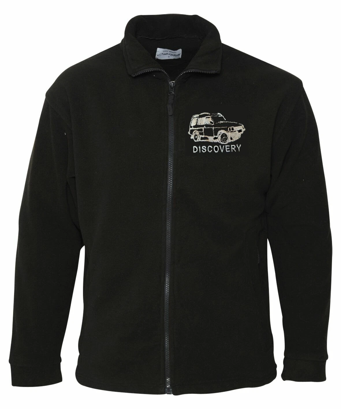 Land Rover Discovery Fleece Jacket Embroidered Classic Car Personalised Free P&P