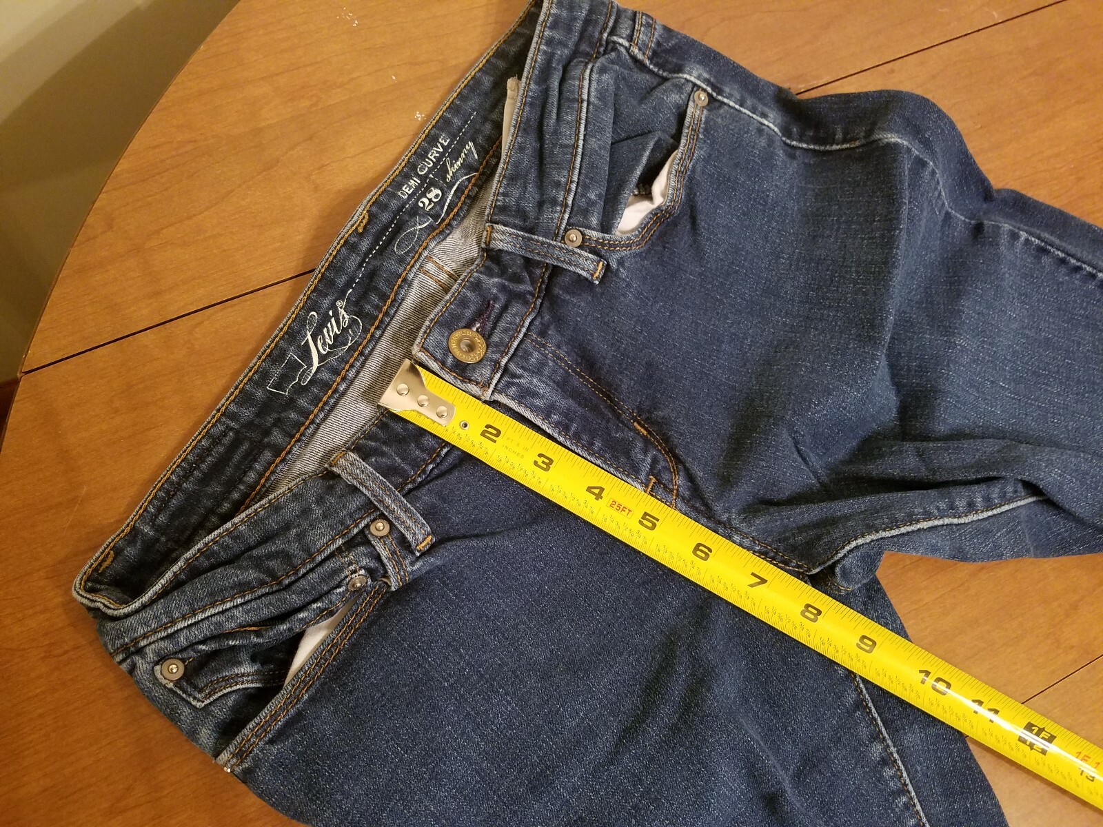 Levi's Demi Curve Women Jeans Low Rise Bootcut Skinny… Gem