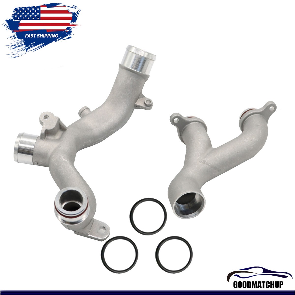 Tubos Refrigerante Metal Mejorados Jaguar Land Rover 3.0L 5.0L - Anticorrosión Duraderos
