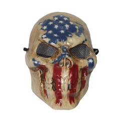 The Purge 3 Skull Mask USA Flag Halloween Fancy Dress Adult Election Year Horror