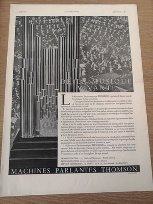 Pressewerbung 1935 Thomson/Vitel Water Dynharmonic Resonator - 3072