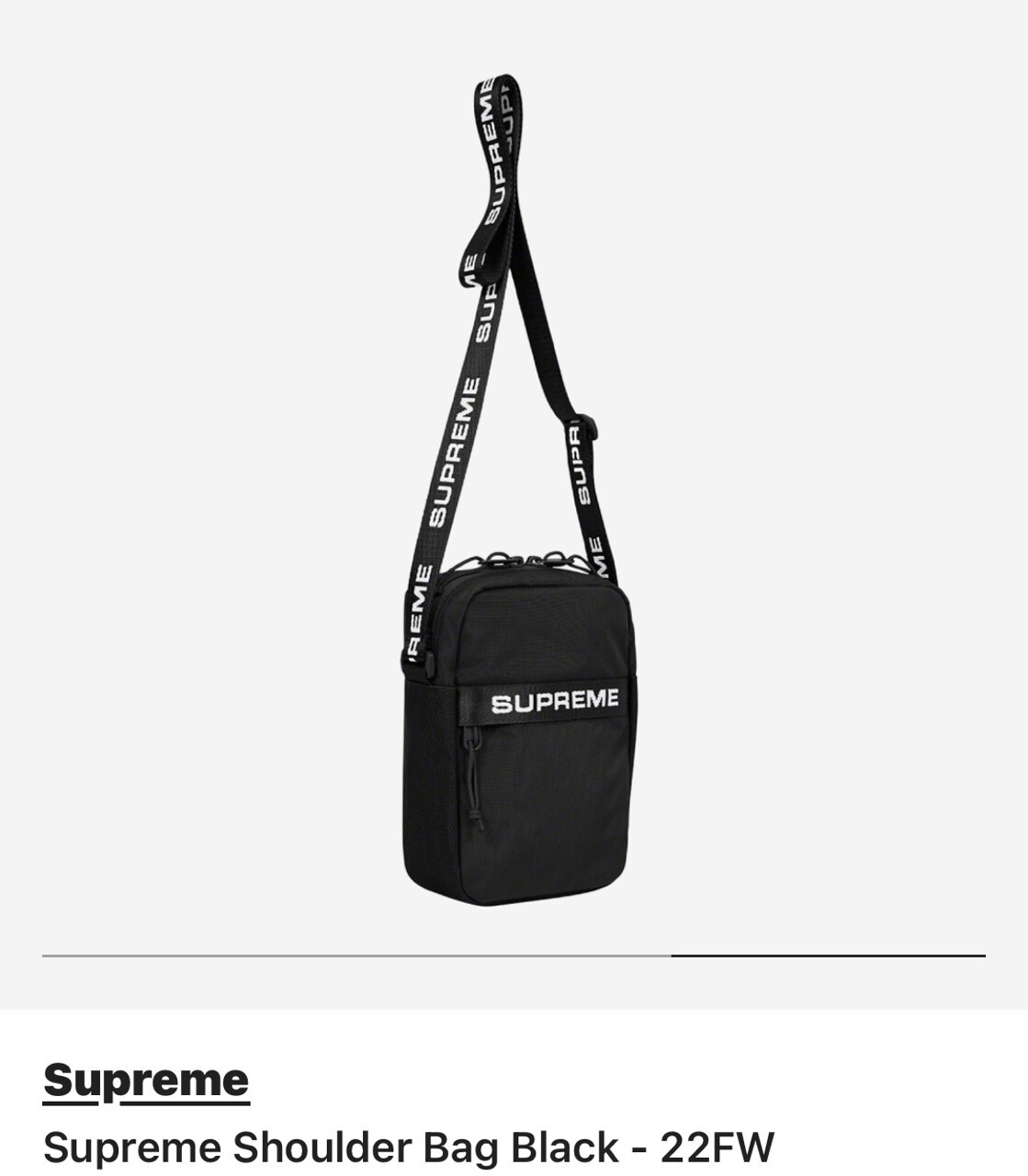 人気の新作 Supreme woven shoulder bag black agapeeurope.org