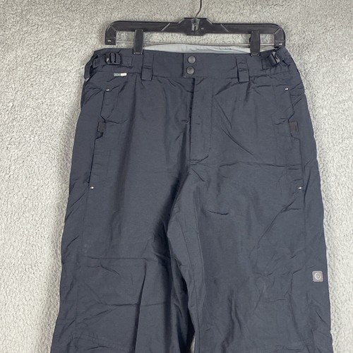 Columbia Snow Pants Mens Small Black Convert Base TRX Waterproof Ski Snowboard - Picture 7 of 14